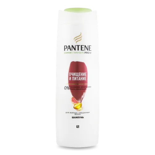 Шампунь Очищення та Живлення Pantene Pro-V, 400мл