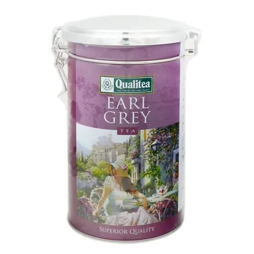 Чай чорний Qualitea Earl Grey середньолистовий 200г