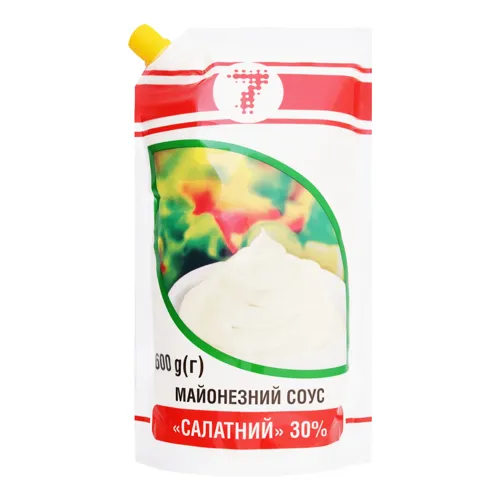Соус майонезний 30% Салатний Семерка д/п 600г