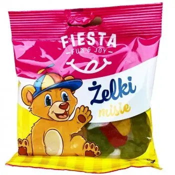 Желейні цукерки Fiesta Zelki Misie (ведмедики) 80г