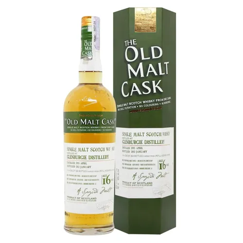 Віскі Old Malt Cask Glenburgie 1995 16 років 50% 0,7л