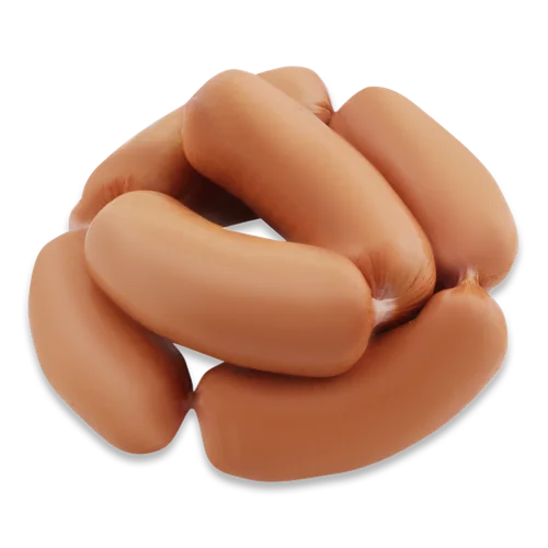 Сардельки Шинкові Варені Безлюдівський М'ясокомбінат, кг