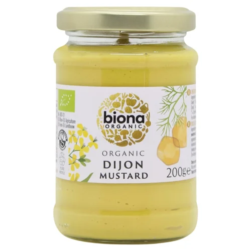 Гірчиця Biona Organic Діжонська органічна 200г