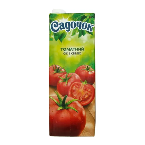 Сік томатний з сіллю Садочок 1,45л