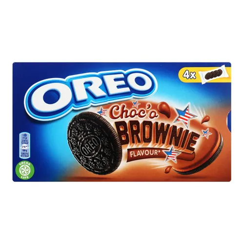 Какао-печиво солодке сухе з начинкою какао Choc`o Brownie Oreo