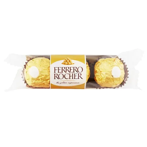 Цукерки вафельні Ferrero Rocher хрусткі 37.5г