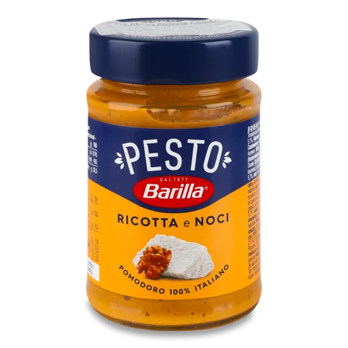 Соус Песто З Рікоттою І Горіхами Barilla, С/Б 195г