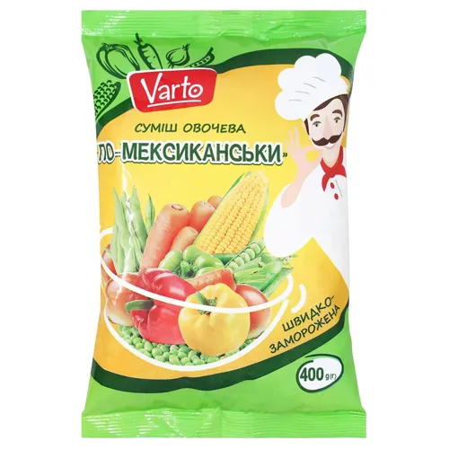 Суміш овочева швидкозаморожена «По-Мексиканськи» Vartо, 400г