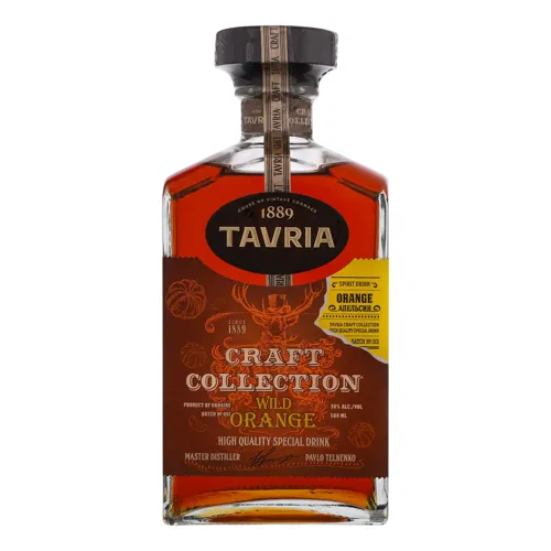 Напій алкогольний 0.5л 30% міцний Wild Orange Craft Collection Tavria