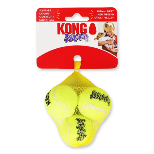 Іграшка Для Собак KONG AirDog Squeakair Ball, XS, 3 шт/уп