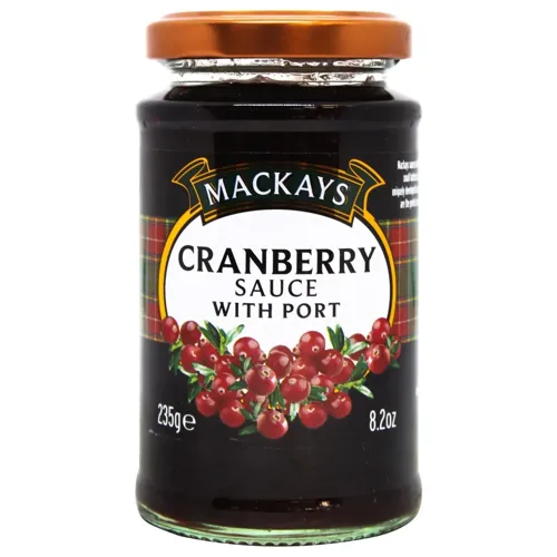 Соус Mackays журавлина з портвейном 235г