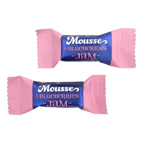 Цукерки шоколадні з чорничною начинкою Mousse Millennium кг