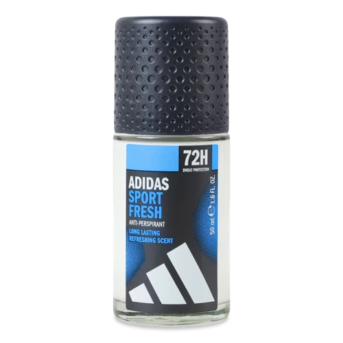 Дезодорант-антиперспірант для чоловіків кульковий Sport Fresh Adidas 50мл