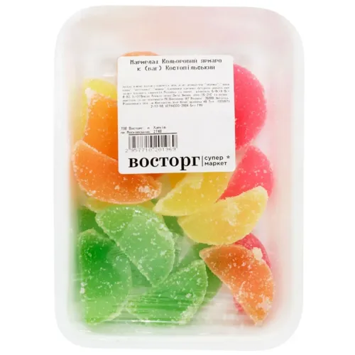 Мармелад Костопільський ЗПТ Кольоровий ярмарок асорті