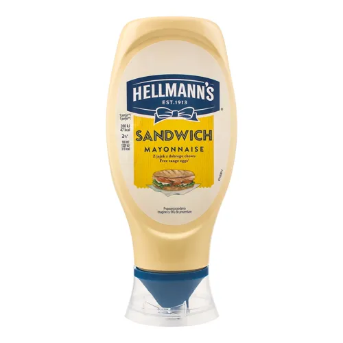 Соус майонезний 30% для сендвічів Hellmann's, 400мл