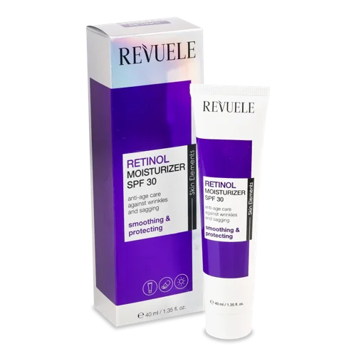Крем для Обличчя Зволожуючий Денний SPF30 з Ретинолом, Revuele, 40мл