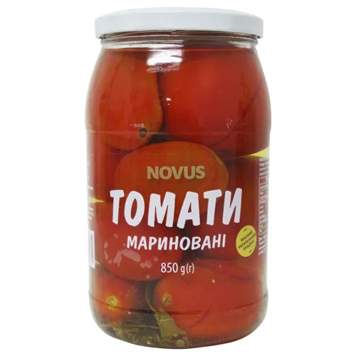 Томати Novus мариновані 850г