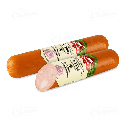 Ковбаса «Забіяка» «Куряча» напівкопчена вищого ґатунку, 1 кг