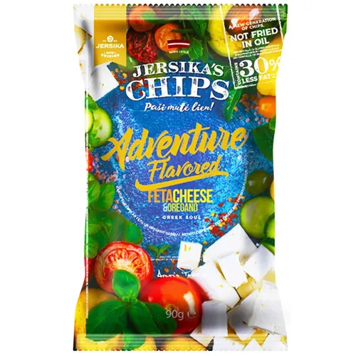 Чіпси Jersika смак фети з орегано 90г
