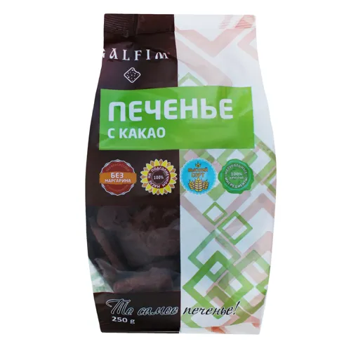 Печиво цукрове з какао Galfim м/у 250г