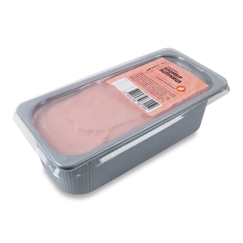 Морозиво Пломбір Полуниця Jeremy, в/ґ, п/у, 2.5 кг