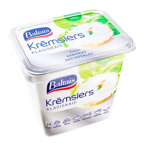 Крем-сир класичний 55% Балтаіс, 400г