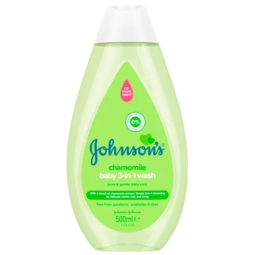 Гель для миття і купання Johnson's 500мл