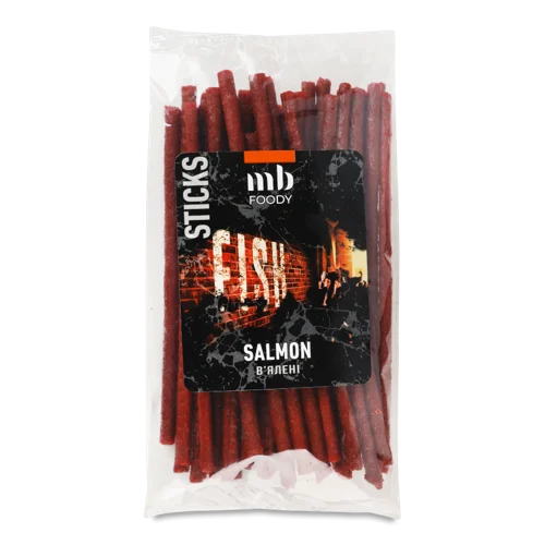 Сьомга В'ялена Sticks В/ґ, 1 кг
