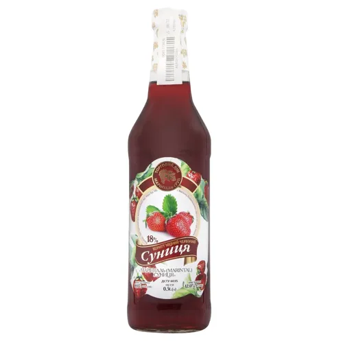 Вермут Марінталь Суниця червоний міцний 16% 0,5л