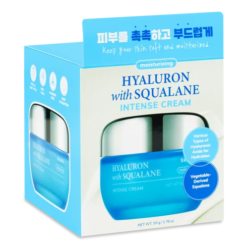 Крем для Обличчя Hyaluron з Скваланом, Вищий Ґатунок, 50г