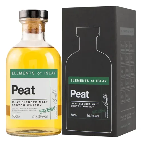 Віскі Elements of Islay Peat Full Proof 59% 0,5л