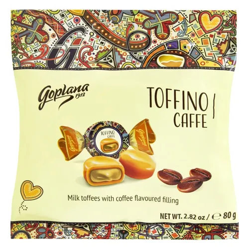 Цукерки Toffino зі смаком кави 80г