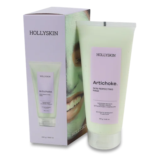 Маска-ліфтинг для обличчя Охолоджувальна Artichoke Hollyskin 250г