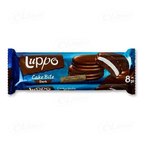 Кекс Luppo з какао та маршмеллоу в молочному шоколаді 184г