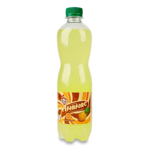 Напій Смаку Ананаса, Газований, 0.5л, Кухарочка