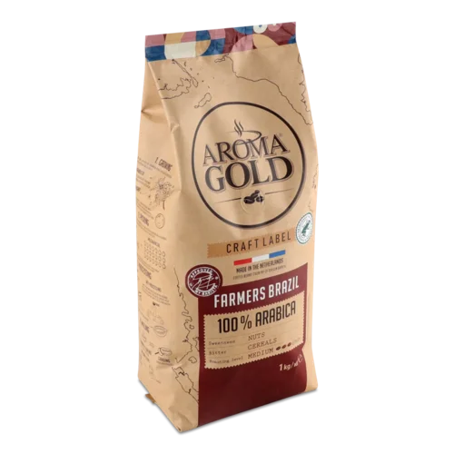 Кава зернова Aroma Gold Farmers Brazil