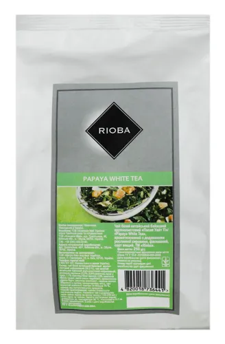 Чай білий «RIOBA» з папайєю, 250г