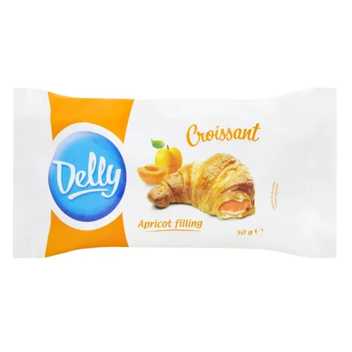 Круасан Delly з абрикосовою начинкою 50г