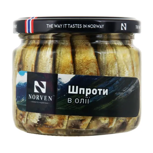 Шпроти в олії Norven с/б 300г