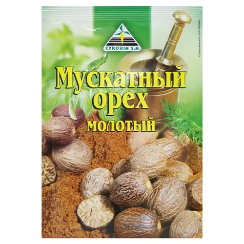 Мускатний горіх Cykoria S.A. мелений 15г