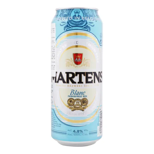 Пиво Martens 0,5 White 4,8% ж/б