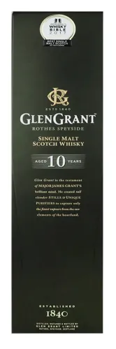 Віскі The Glen Grant 10 років витримки 40% 1л