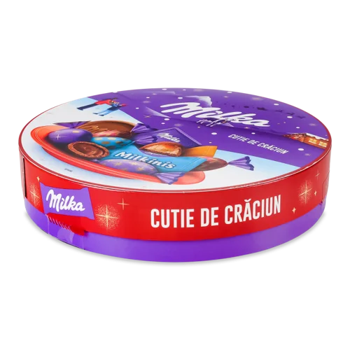 Асорті Шоколадних Цукерок, Шоколаду Та Вафель, Milka, к/у, 195г