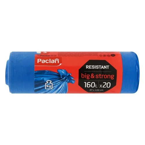 Пакети для сміття Paclan Big & Strong 20шт*160л