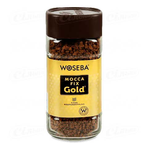 Кава розчинна Woseba Mocca Fix Gold сублімована, 100г