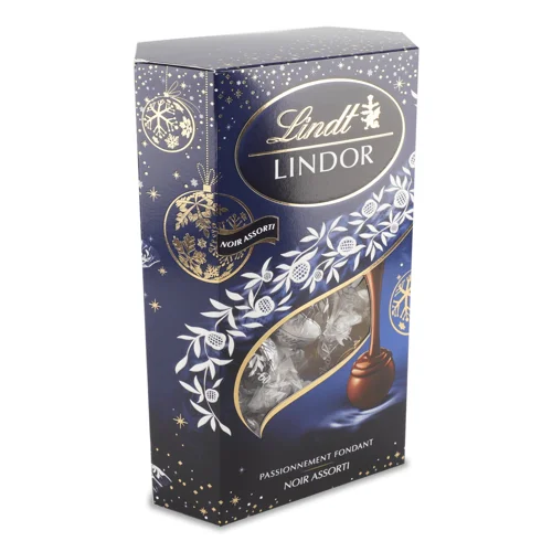Цукерки Lindor Cornet Assorti Noir 337г
