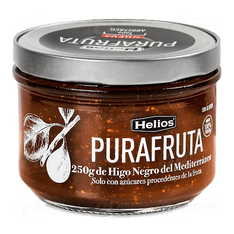Джем фруктовий «Helios» з чорного інжиру без додавання цукру, 250г