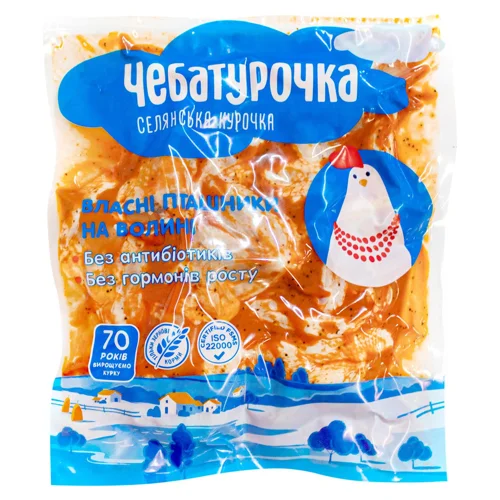 Крила Чебатурочка Фреш курчат-бройлерів в маринаді (~1300г)