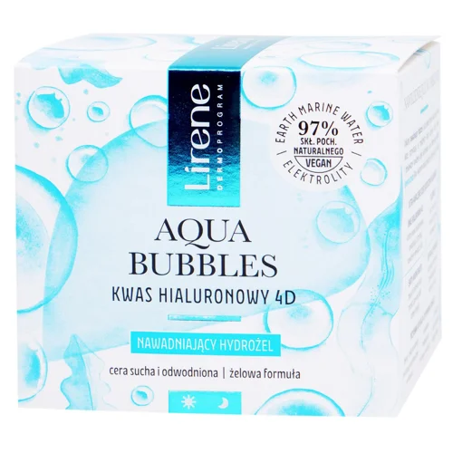 Гідро-гель для обличчя Lirene Aqua Bubbles 50мл