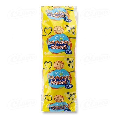 Батон НіжинХліб Ніжний, 500г